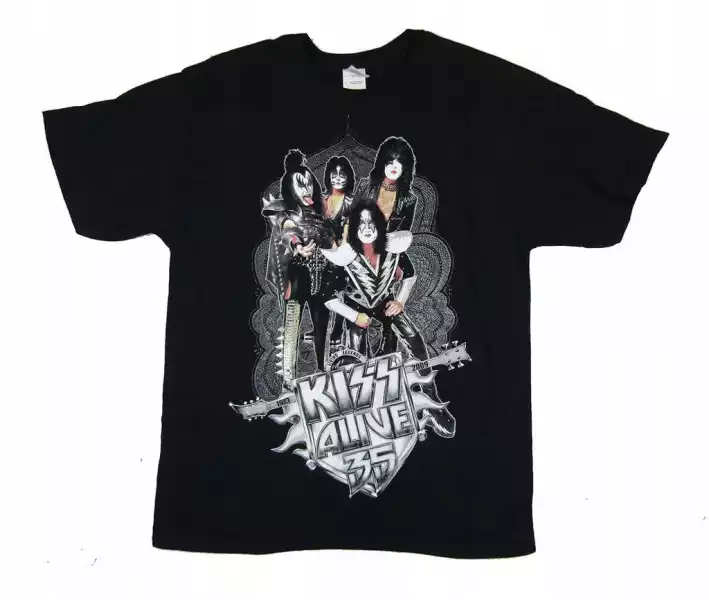 Kiss Alive 35 Black T-Shirt