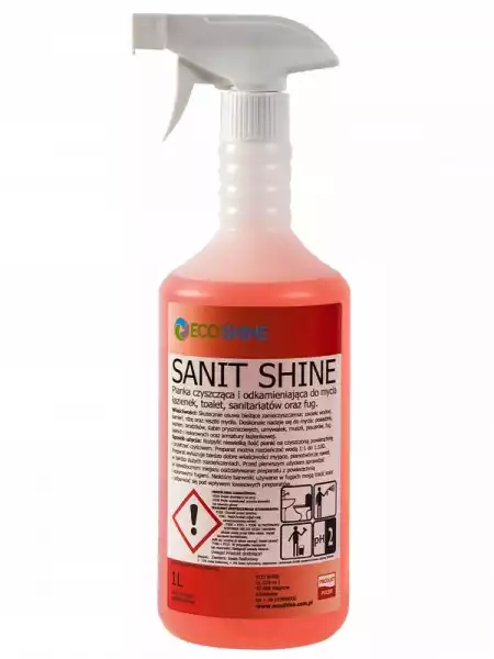 Sanit Shine Pianka Do Sanitariatów 1L Eco Shine