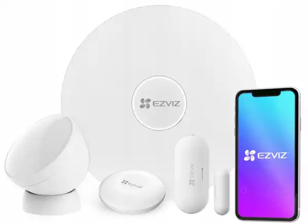 System Smart Home Alarmowy Ezviz B1 Zigbee Wifi