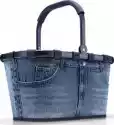 Koszyk Carrybag Frame Jeans Classic Niebieski