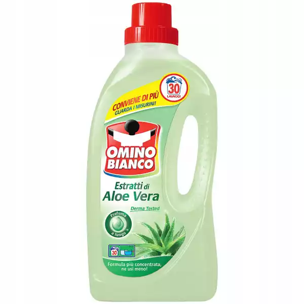 Płyn Do Prania Omino Bianco Aloe Vera 1,5L