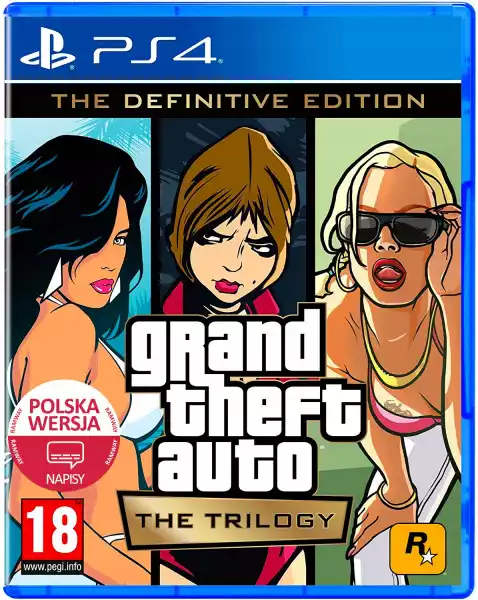 Grand Theft Auto The Trilogy Definitive Pl Ps4 Gta