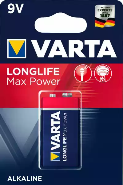 Bateria Varta Longlife Max Power 6Lr61/9V