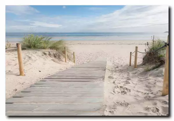 Obraz Na Płótnie Morze Plaża Molo 50X70 Bestseller