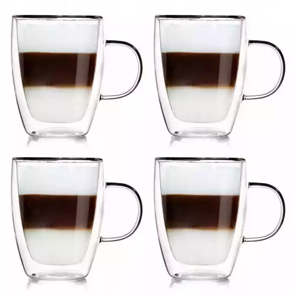 Szklanki Termiczne Do Kawy Latte Herbaty Kubki 4X