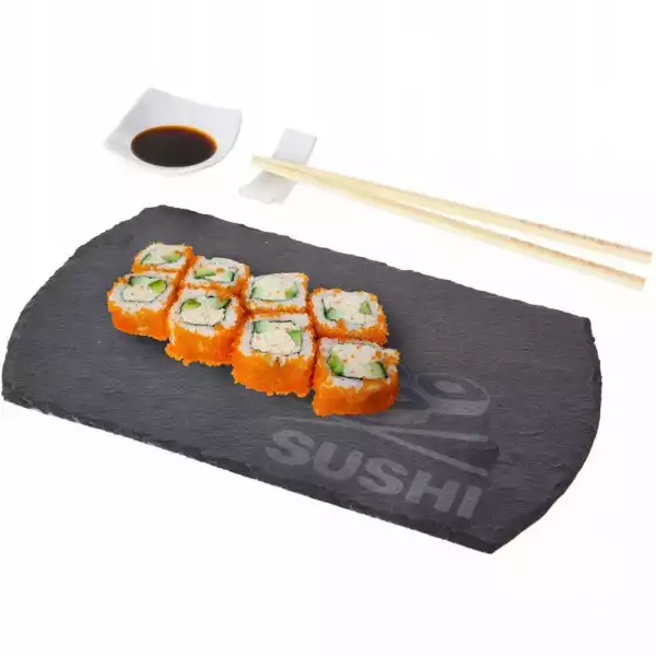 Zestaw Do Serwowania Sushi Taca Miseczka Pałeczki