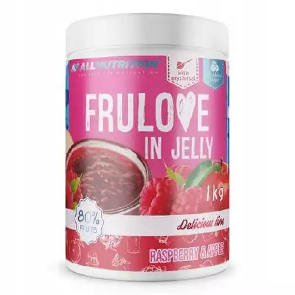 Allnutrition Frulove In Jelly 1000 G Malina Jabłko