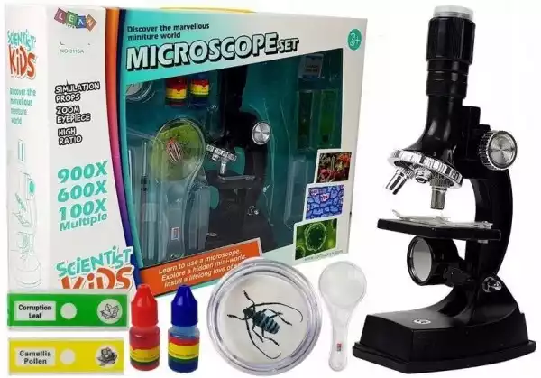 Mikroskop Dziecięcy Edukacyjny Dla Małego Naukowca