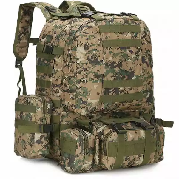 Plecak Wojskowy Taktyczny Duży 50L Militarny 4W1
