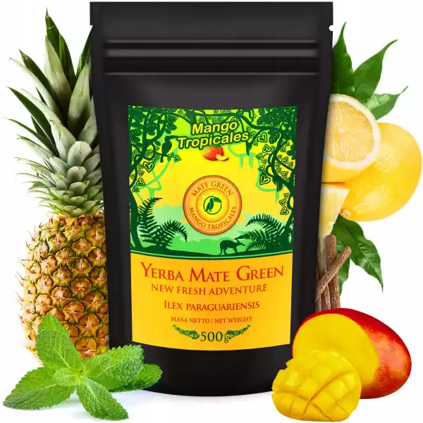 Yerba Mate Green Mango Tropicales 500G 0,5 Owoce