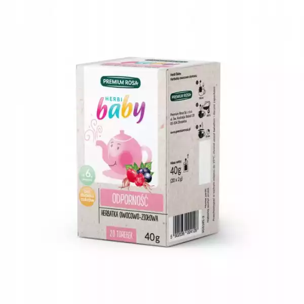 Premium Rosa Herbatka Dla Dzieci Na Przeziębienie