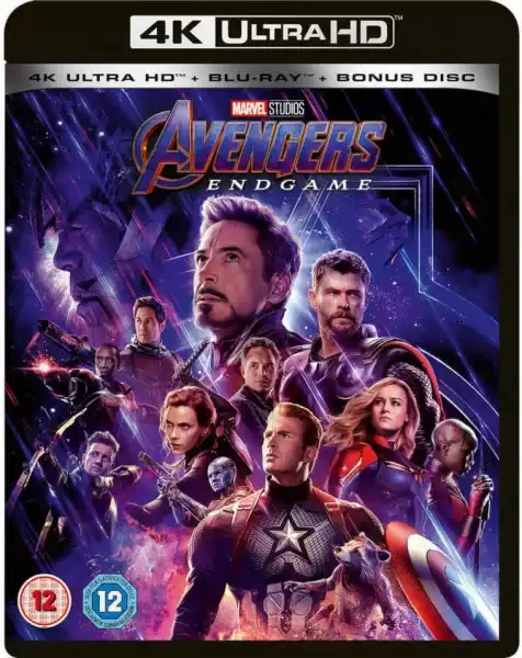 Avengers Koniec Gry 4K Ultra Hd Blu-Ray Nowa
