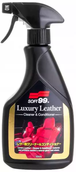 Soft99 Luxury Leather Czyści I Odżywia Skórę 500Ml