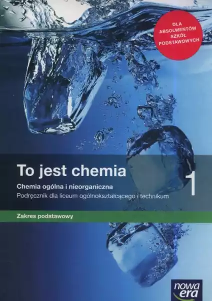 To Jest Chemia 1 Lo Podręcznik Zp Nowa Era 2019