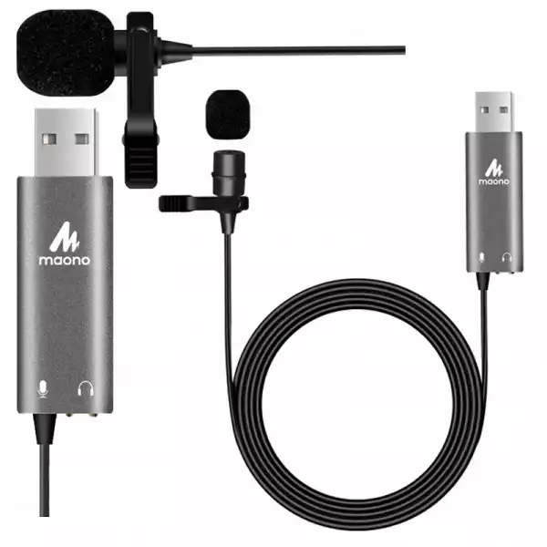Studyjny Mikrofon Maono Au-Ul20 Z Kartą Dźwiękową