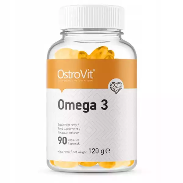 Omega 3 90 Tabs Ostrovit Kwasy Tłuszczowe