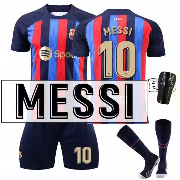 Strój Piłkarski Koszulka Messi Nr10 2022 World Cup