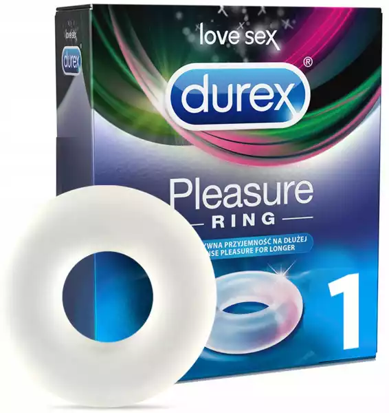 Durex Pierścień Pleasure Ring Dłuższa Erekcja