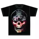 inna Slayer Skull Hat Black T-Shirt