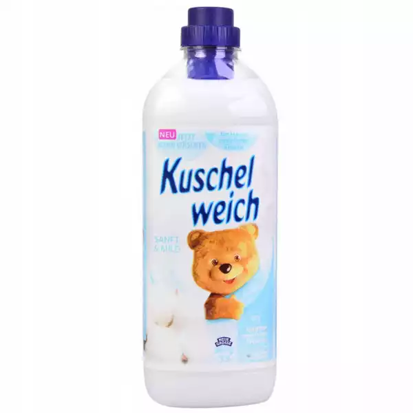 Kuschelweich Płyn Do Płukania Sanft&mild Biały