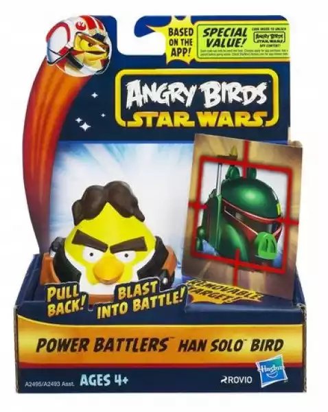 Hasbro Angry Birds Star Wars Han Solo A2493