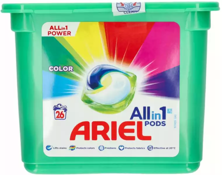Ariel Color Kapsułki Do Prania Kolorowego 26 Szt