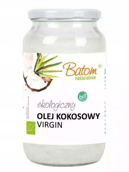 Ekologiczny Olej Kokosowy Virgin 1L Batom Bio