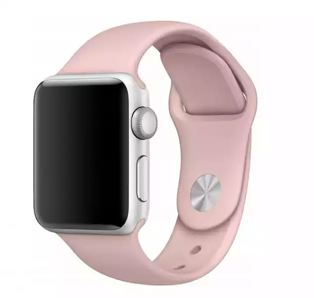 Pasek Silikonowy Do Apple Watch Bordowy