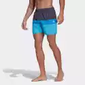 Short-Length Colorblock Swim Shorts