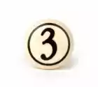 Gałka Do Mebli Numer - 3 - Trzy
