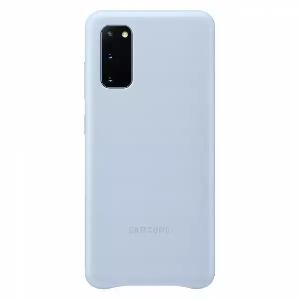 Etui Samsung Leather Cover Niebieskie Galaxy S20