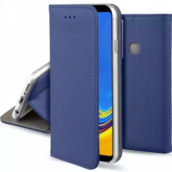 Etui Z Klapką Magnet Book Do Samsung A9 2018 Blue