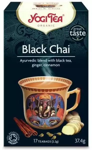 Herbata Yogi Tea Black Chai Torebki 37,4G