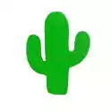 Gałka Do Mebli Kaktus Drewniany Zielony