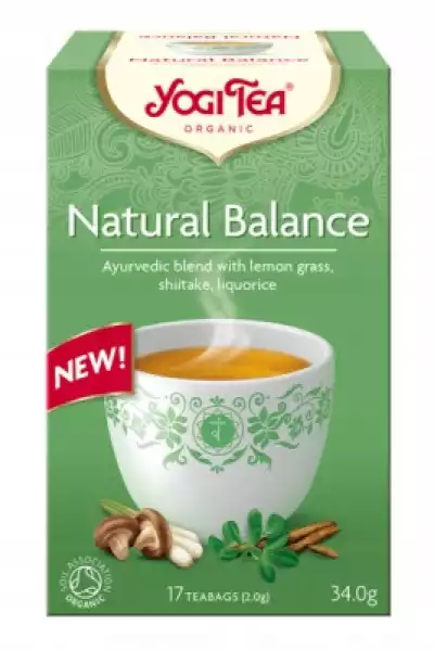 Herbata Yogi Tea Natural Balance Torebki 30,6G