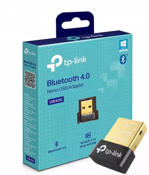 Adapter Bluetooth 4.0 Nano Usb Tp-Link Ub400 W10
