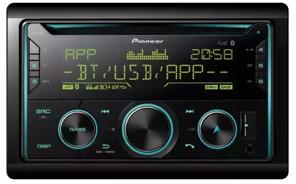 Pioneer Fh-S720Bt Radio Samochodowe 2Din Bluetooth