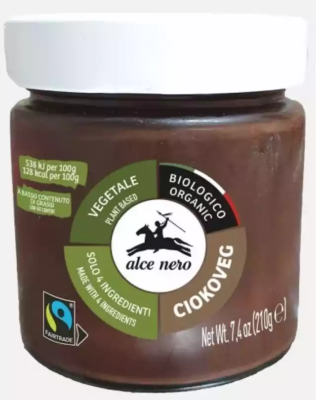 Krem Z Czerwonej Fasoli Kakaowy Fair Trade Bio 210 G - Alce Nero