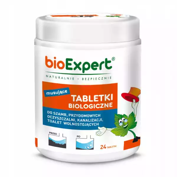 24 Szt. Tabletki Bioeexpert Bakterie Do Szamba
