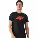4F T-Shirt Męski 4F Bawełniany Z Nadrukiem Logo L