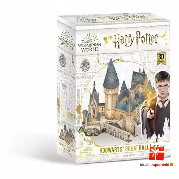 Puzzle 3D Harry Potter I Wielka Sala W Hogwarcie