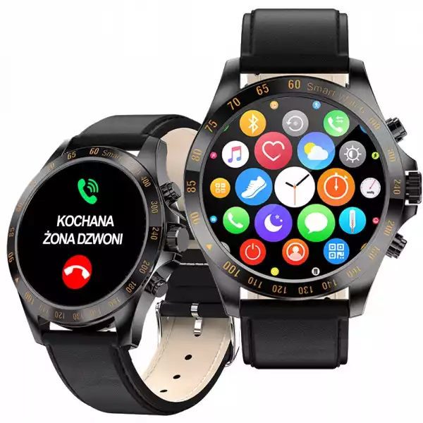 Smartwatch Zegarek Smartband Męski Krokomierz Sms