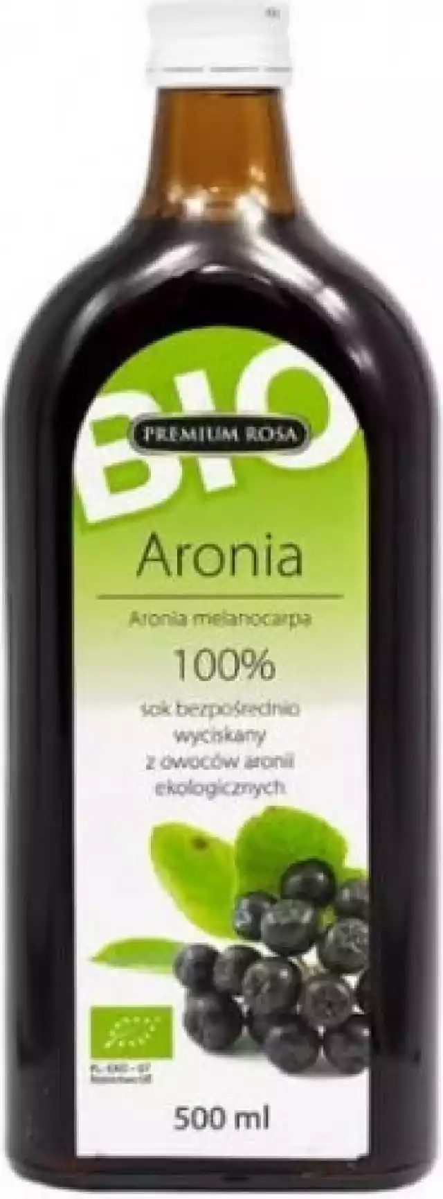 Aronia sok 100% bez cukru BIO 500 ml Pre