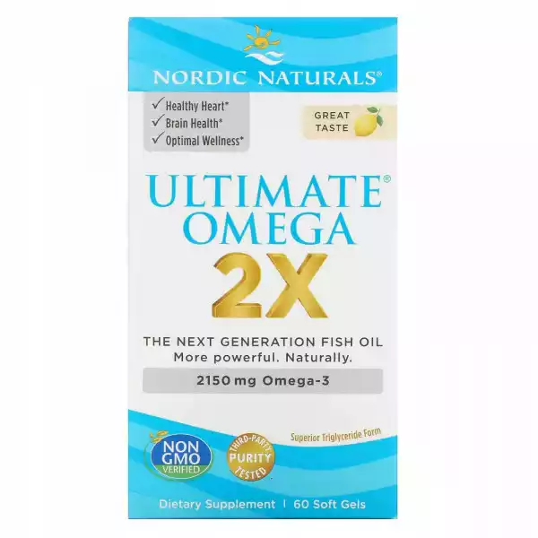 Nordic Naturals Ultimate Omega 2X 2150Mg 60Gelcaps