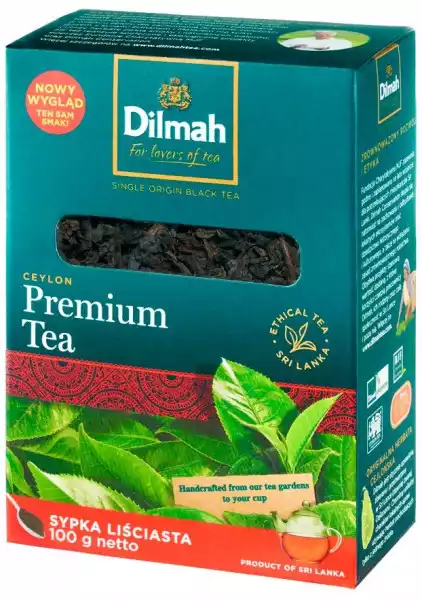 Dilmah Herbata Czarna Liściasta Premium Tea 100 G