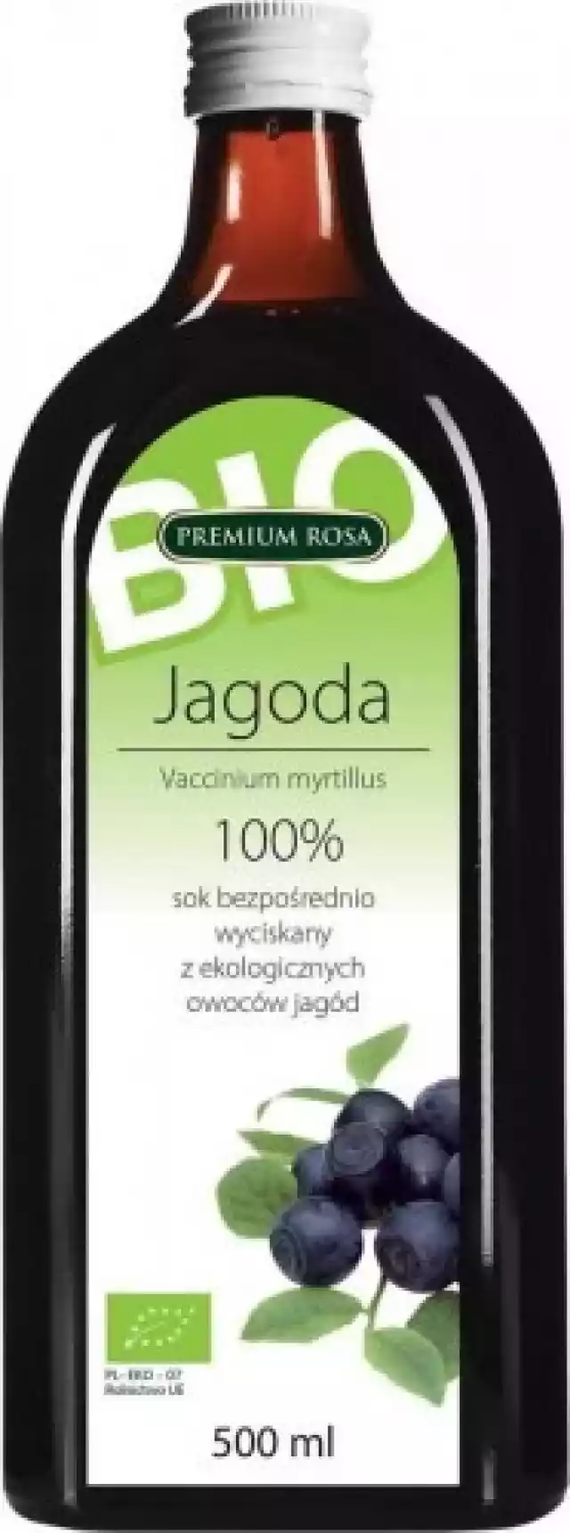 Jagoda Sok 100% Bio B/c 500Ml Premium Rosa