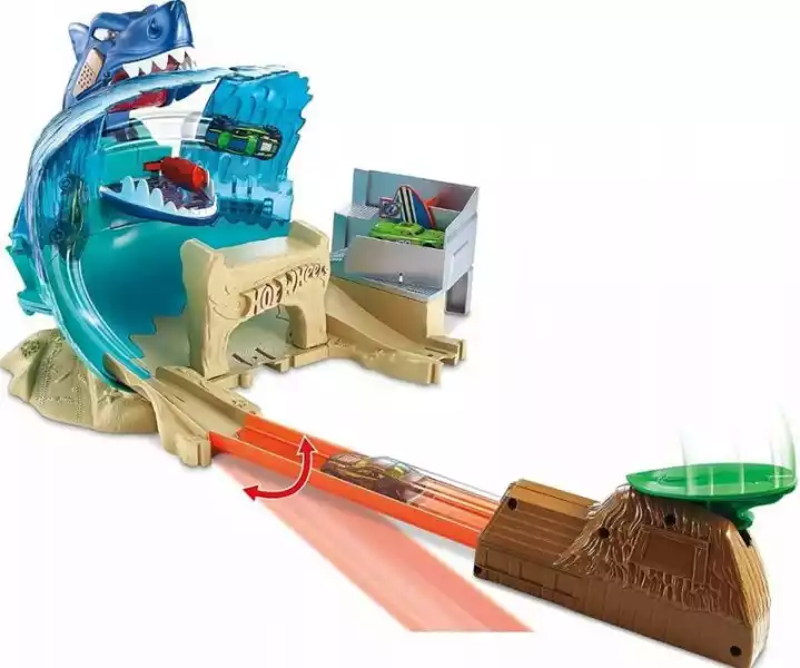Mattel Hot Wheels Tor Z Rekinem City Shark