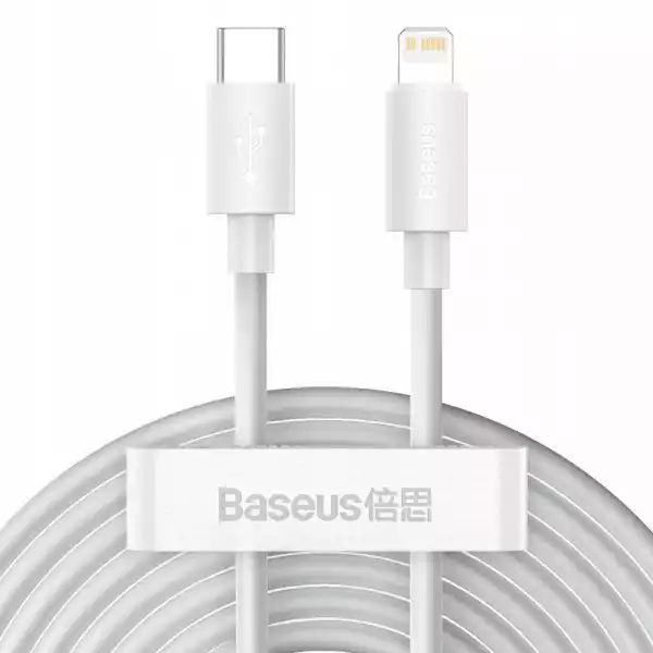 Baseus 2Szt Kabel Usb-C Lightning 2.4A Iphone 12