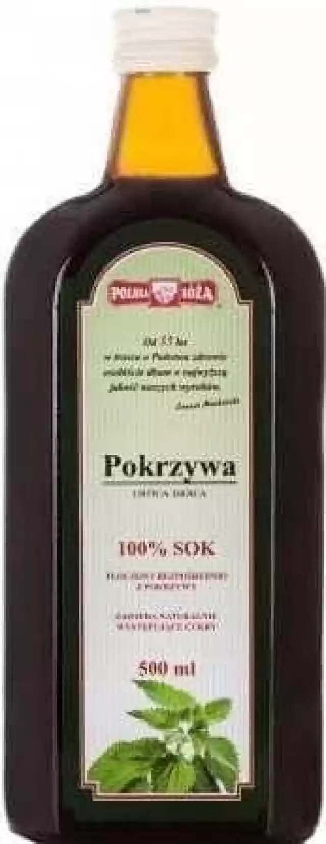 Sok 100% Pokrzywy 500Ml - Polska Róża