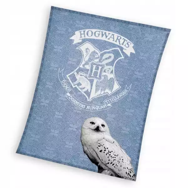 Koc Polarowy 130X170 Harry Potter Hedwiga Sowa